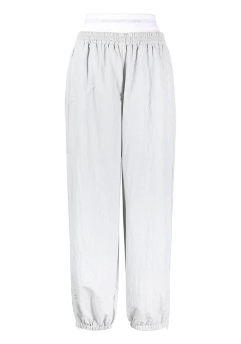 Grey layered-design track pants - women ALEXANDER WANG | 1WC1244661073